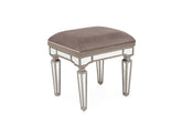 Jessica Mirrored Bedroom Stool